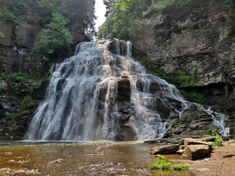 picture taken during a hike