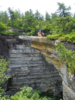 picture taken during a hike