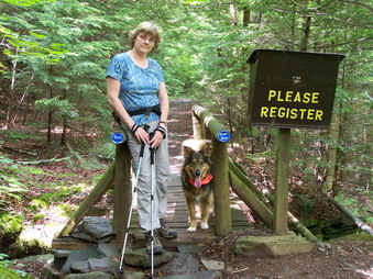 picture taken during a hike