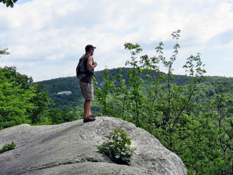 picture taken during a hike