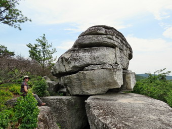 picture taken during a hike