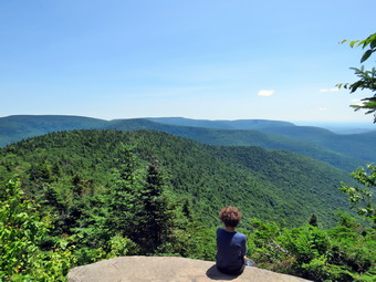 picture taken during a hike