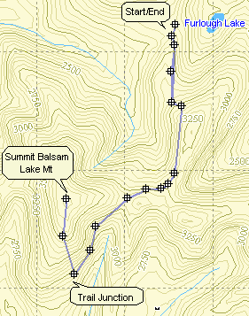 Catskill 35 peak map