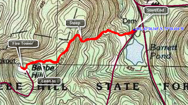 link to topo map