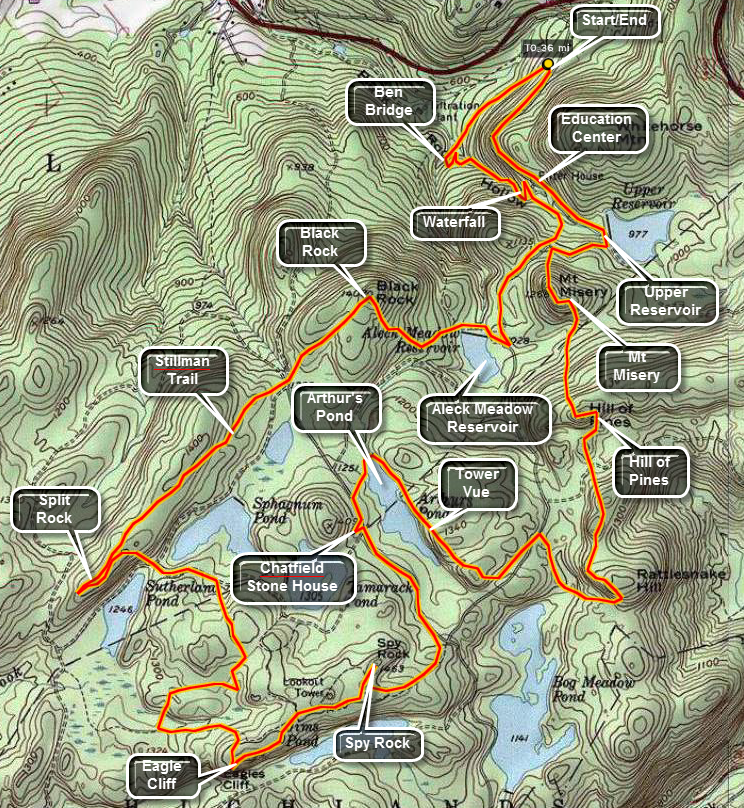 Storm King Mountain Trail Map Catskill Hiker: West Hudson Trails