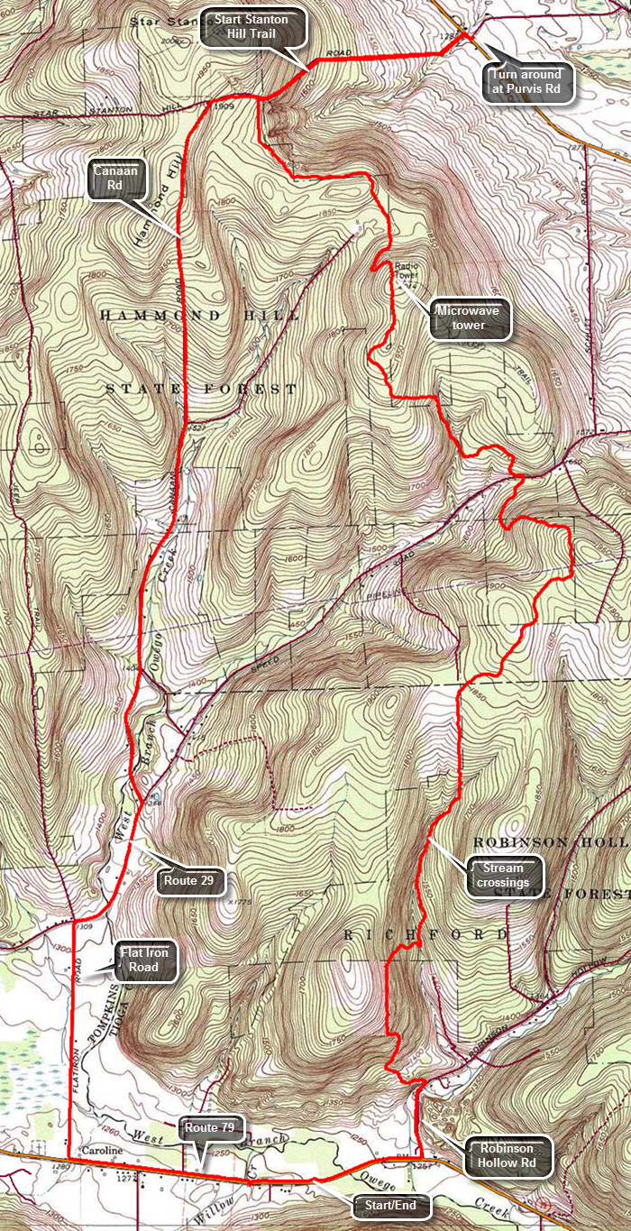 link to topo map